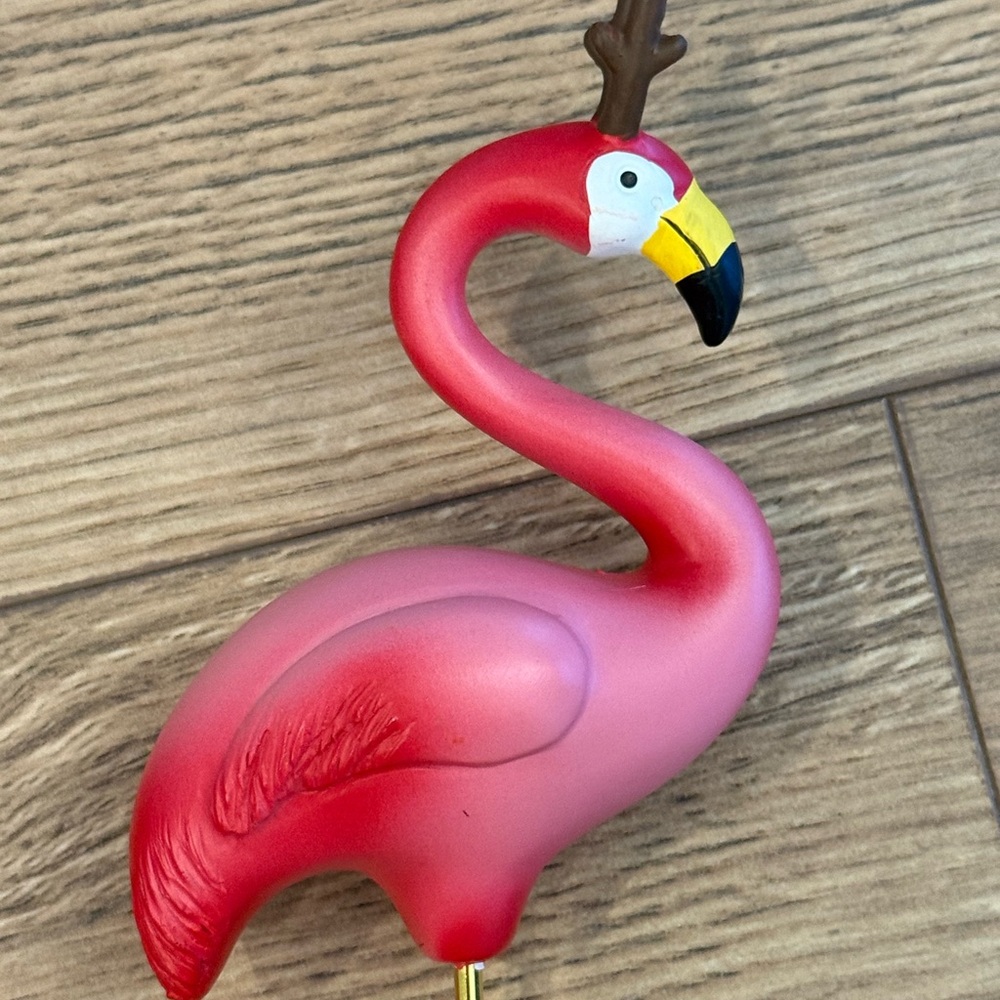 Target Pink Flamingo Holiday Flower Pot Stakes (Set of 2) - Picture 5 of 6
